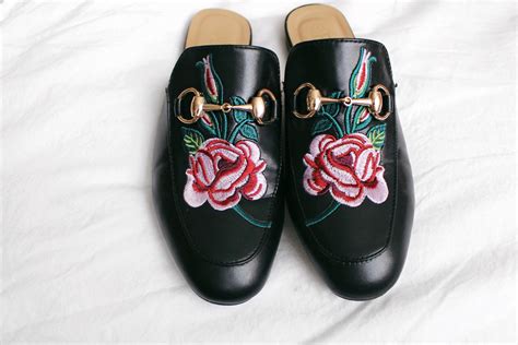 red gucci mules dupe|Gucci loafer mules.